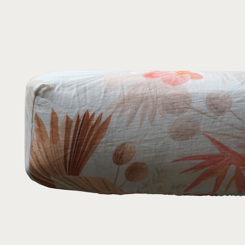 Bamboo Muslin Fitted Crib Sheet | Bouquet