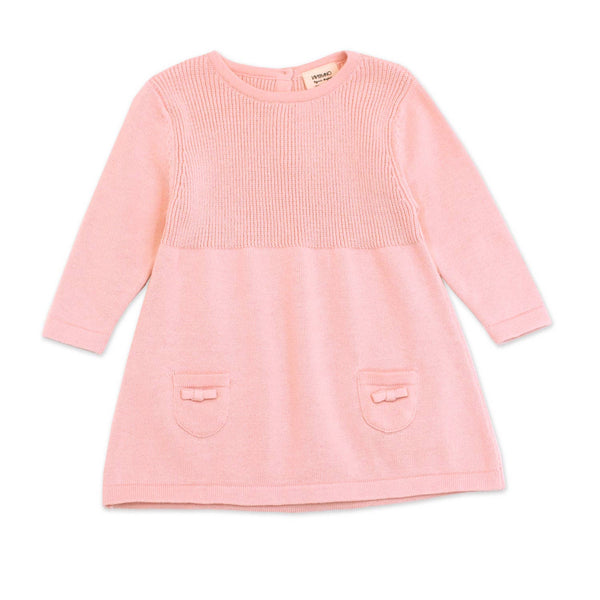 Dress Sweater Knit Organic Cotton (Blush)