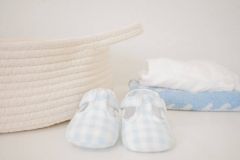 Cotton Rope Baby Changing Basket with Foam Pad and Waterproof Cover